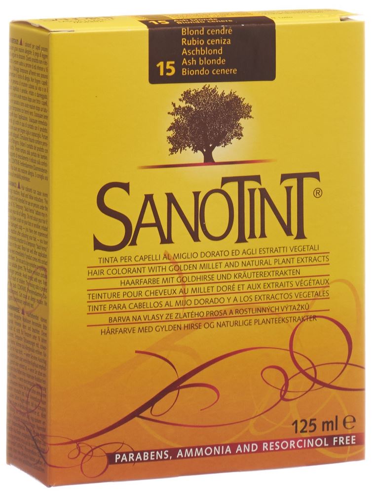 Sanotint Haarfarbe 15 aschblond