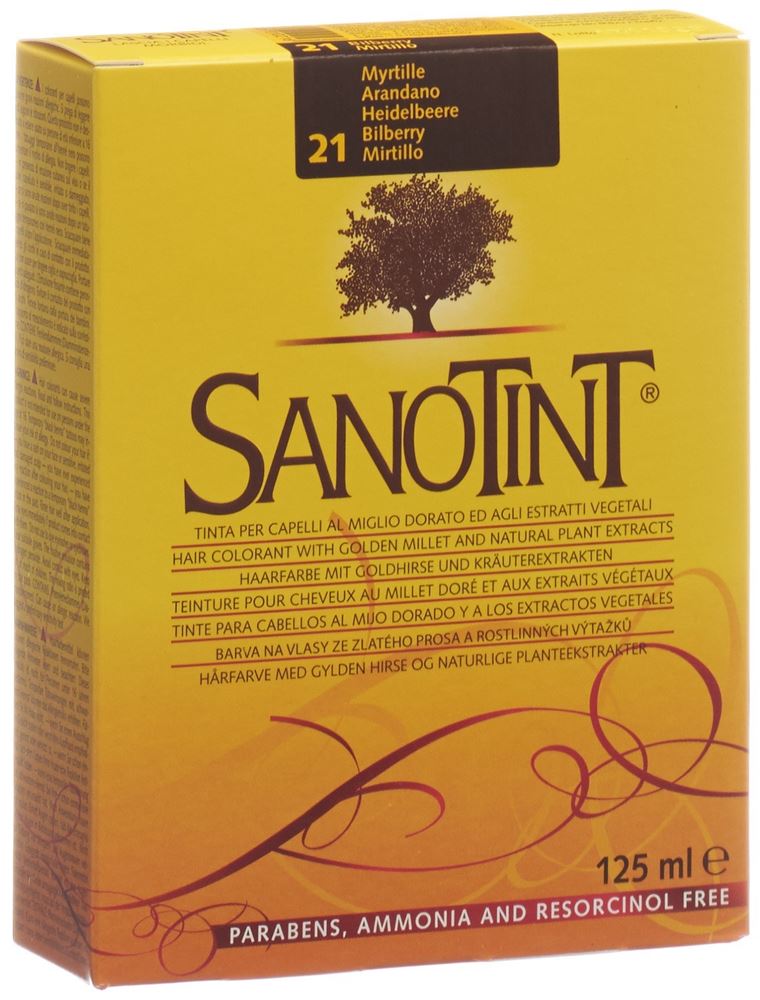 Sanotint Haarfarbe 21 heidelbeere