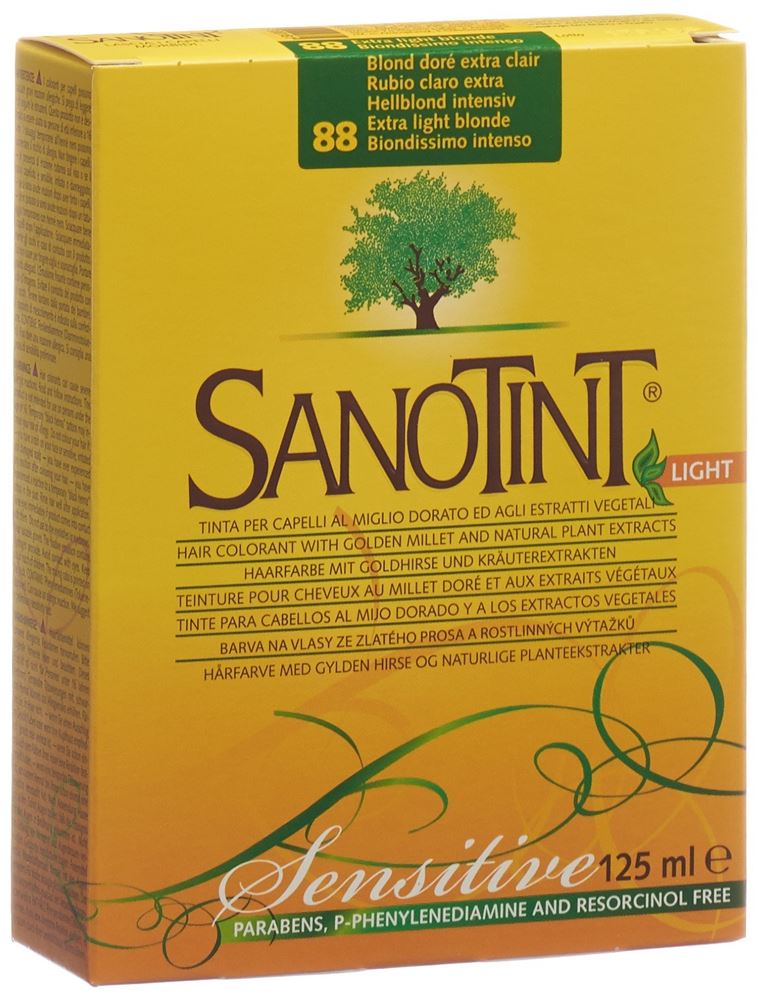 Sanotint Sensitive Light Haarfarbe 88 hellblond intensiv