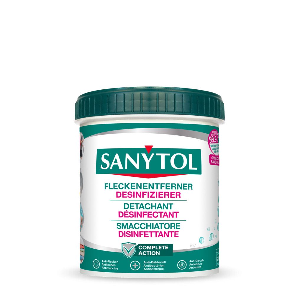 Sanytol Fleckenentferner Desinfizierer Pulver 450 G