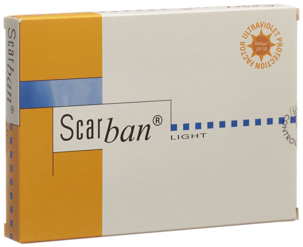 Scarban Light Narbenpflaster 5×7.5cm 2 Stk
