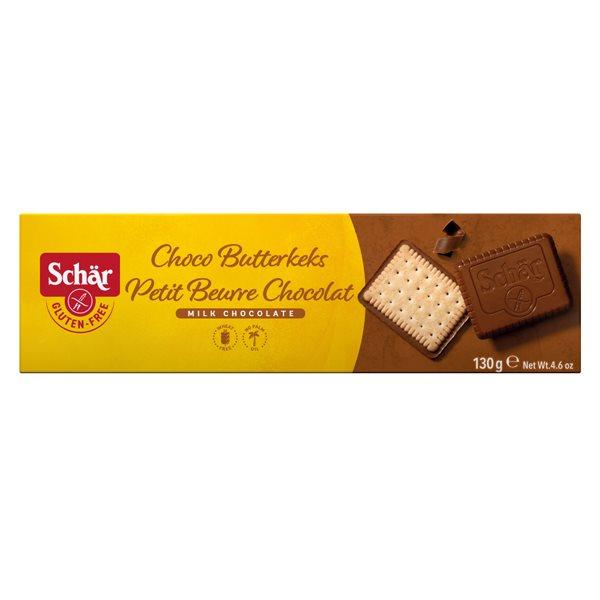 Schär Butterkeks Choco glutenfrei 130 g
