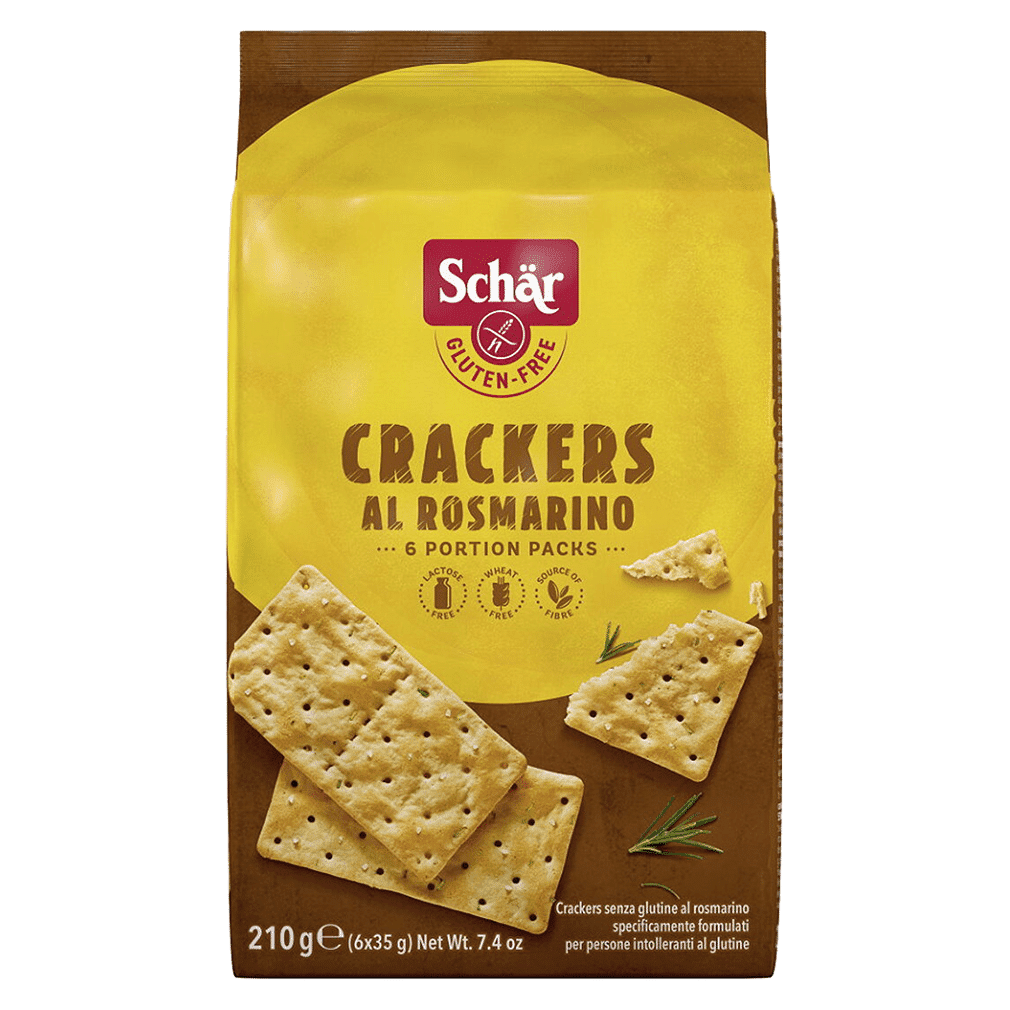 Schär Crackers al rosmarino glutenfrei 210 g