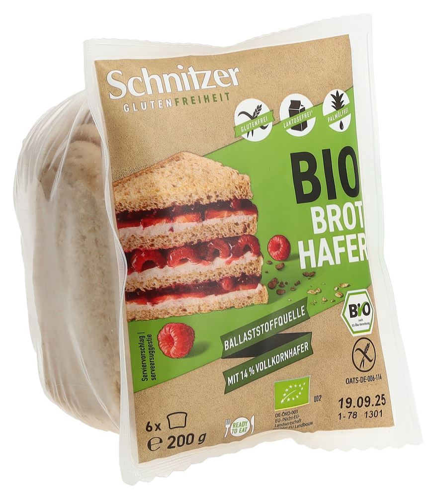 Schnitzer Bio Toastbrot Oat Btl 200 g