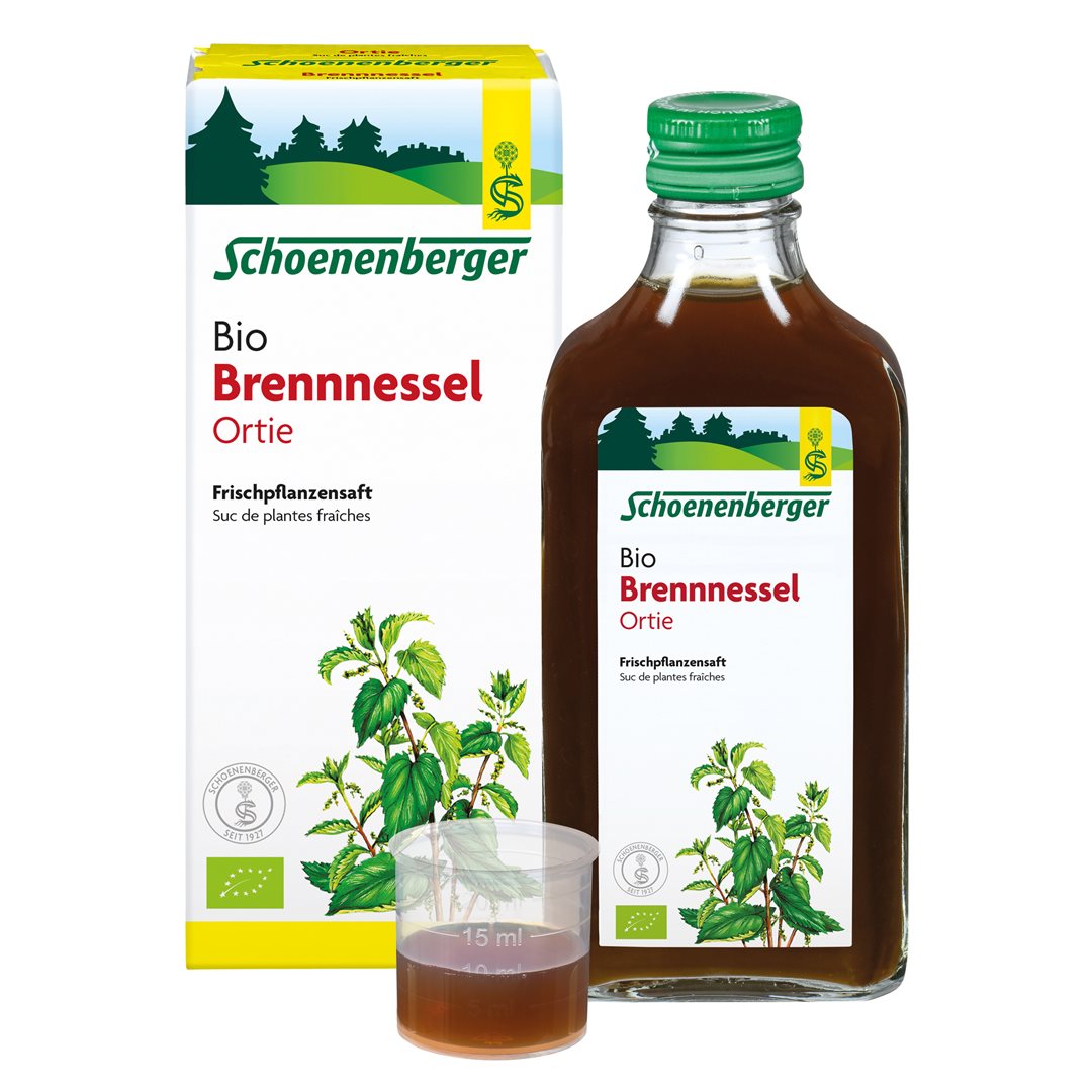 Schoenenberger Brennnessel Frischpflanzensaft Bio Fl 200 ml