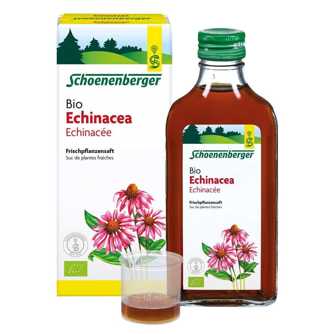 Schoenenberger Echinacea Frischpflanzensaft Bio Fl 200 ml