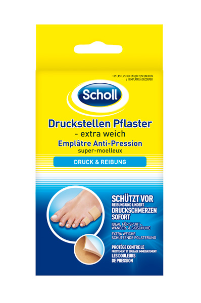 Scholl Druckstellen Pflaster extra weich