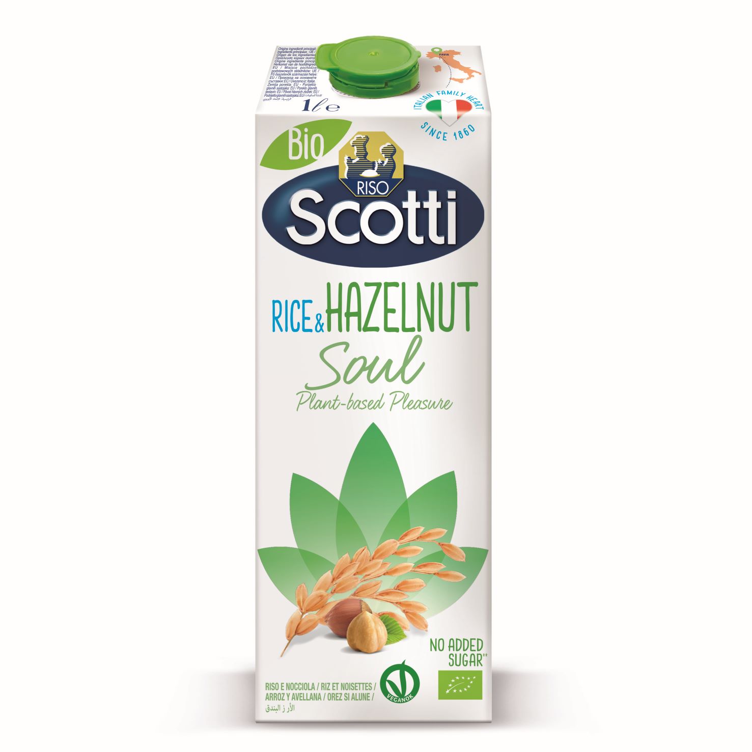 Scotti Reis-Drink Haselnuss Bio 1 lt