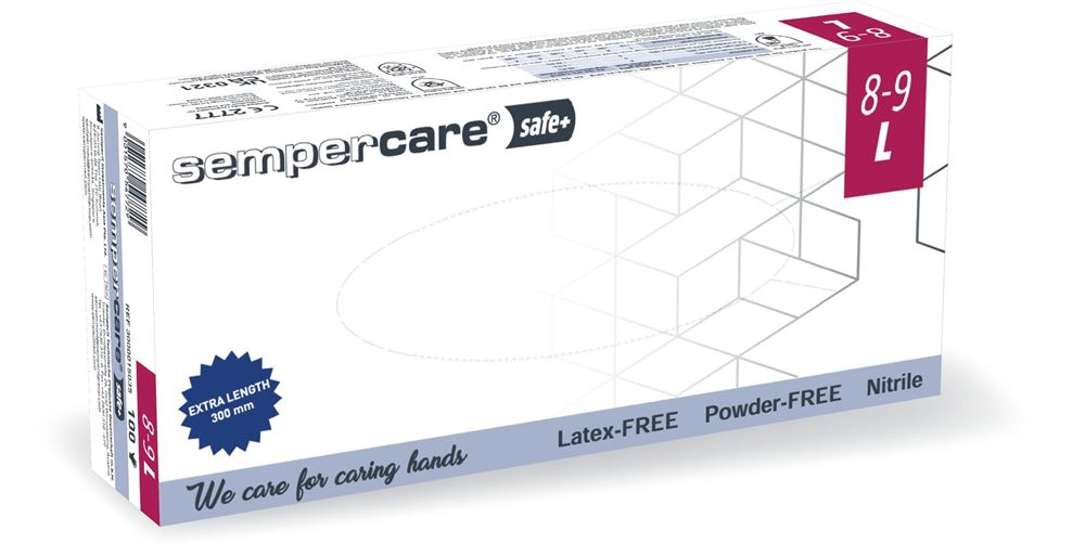 Sempercare safe+ L unsteril 100 Stk