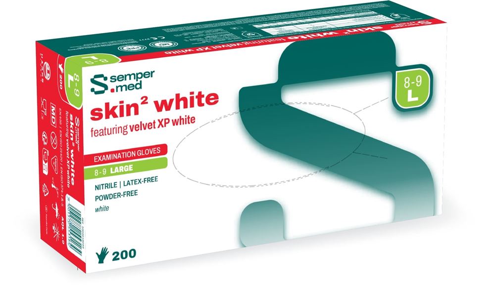 Sempermed Skin2 L white 200 Stk