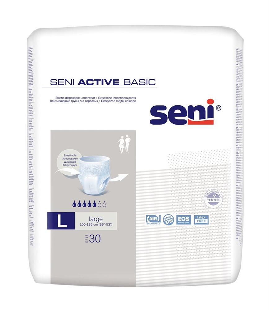 Seni Active Basic L Btl 30 Stk