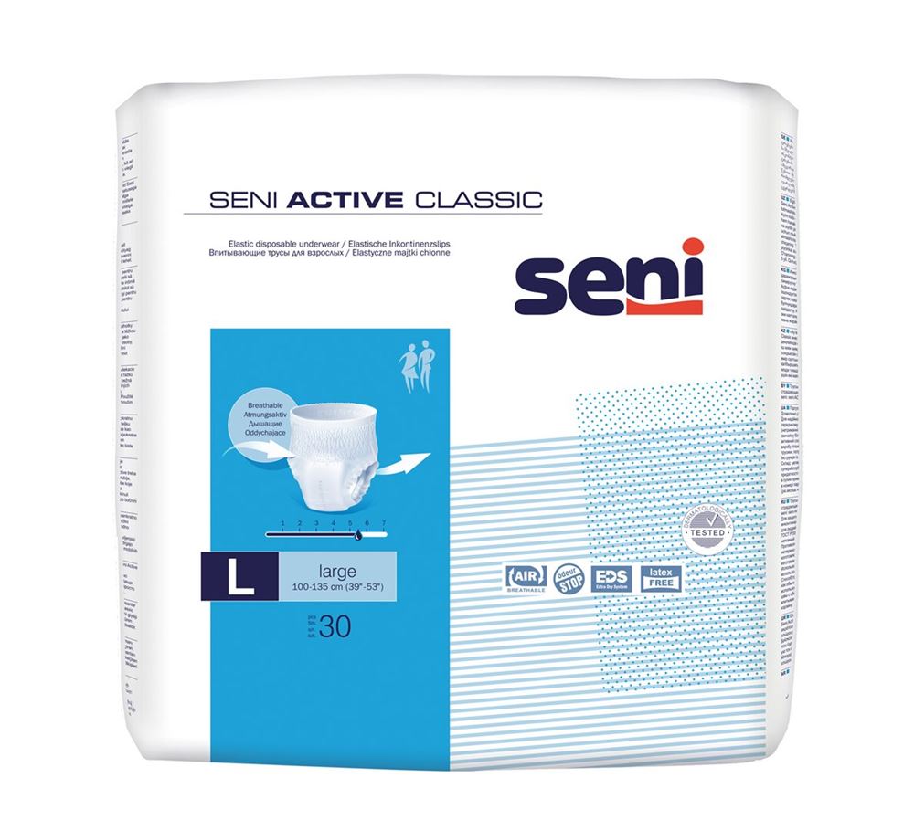 Seni Active Classic L Beutel 30 Stück