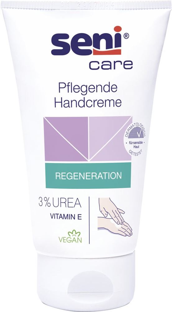 Seni Care Handcreme pflegend 3% Urea vegan Tb 100 ml