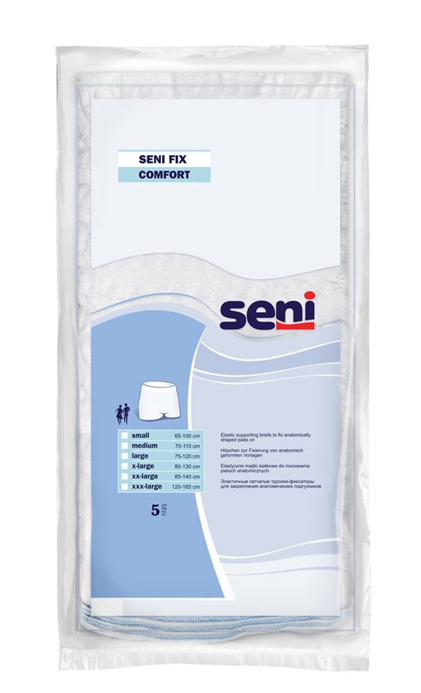 Seni Fix Comfort Netzhosen XXL Hüftumfang 85-140cm 5 Stk