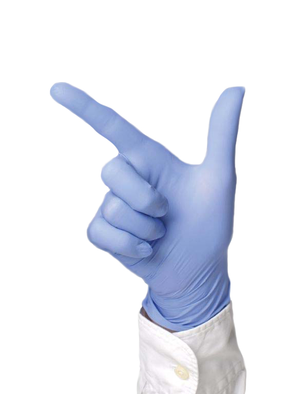 Sentina Ambidextrous Untersuchungshandschuhe M 7-8 Nitrile puderfrei 200 Stk