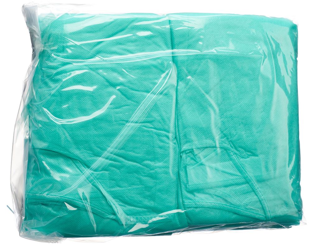 Sentina Schutzmantel unsteril grün 60 Stk