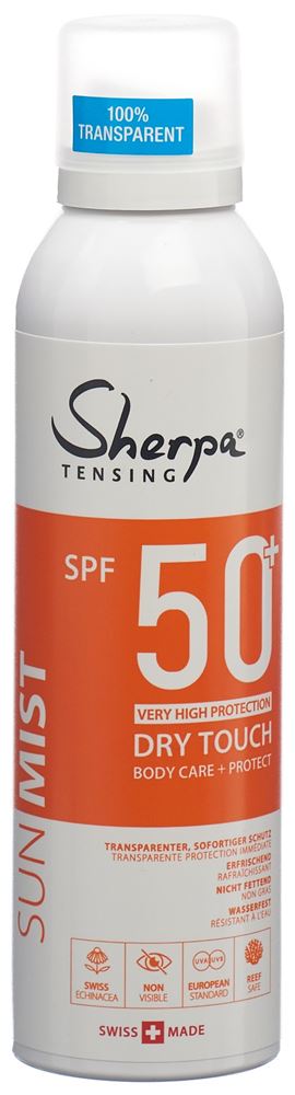 Sherpa Tensing Sprühnebel Spf50+ invisible 200 ml
