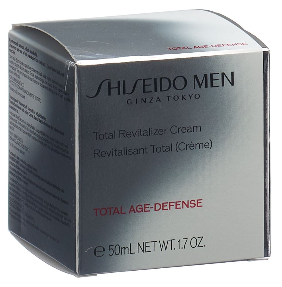 Shiseido Men Total Revitalizer Crème (re) 50 ml