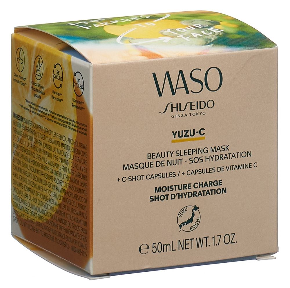 Shiseido Waso Yuzu C Beauty Sleeping Mask 50 ml