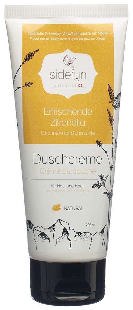 Sidefyn Duschcreme erfrischende Zitronella Tb 200 ml