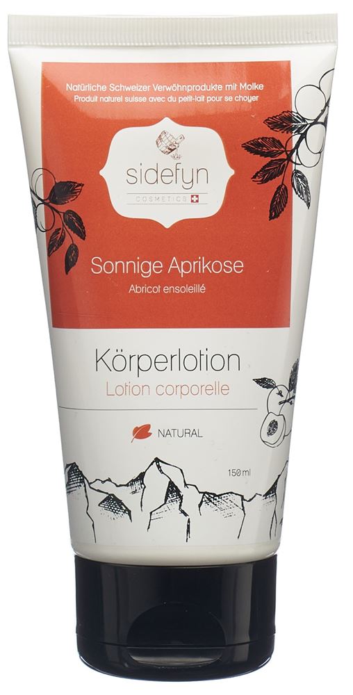 Sidefyn Körperlotion sonnige Aprikose Tb 150 ml