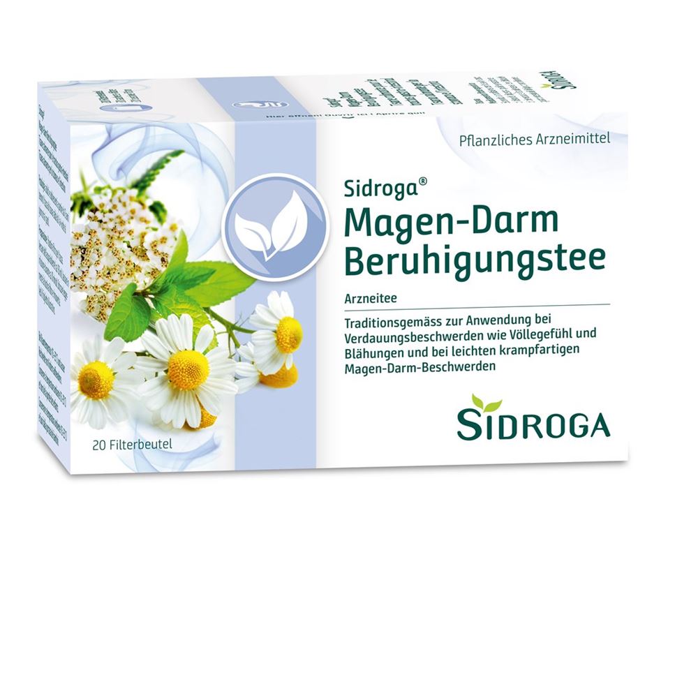 Sidroga Magen-Darm Beruhigungstee 20 Btl 2 g
