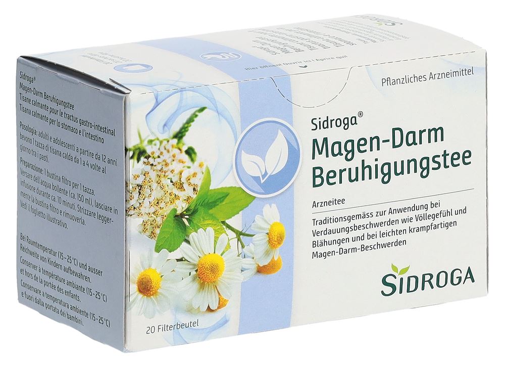 Sidroga Magen-Darm Beruhigungstee 20 Btl 2 g