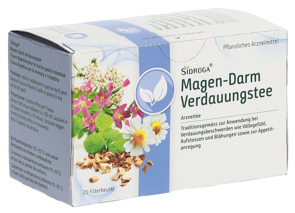 Sidroga Magen-Darm-Verdauungstee 20 Btl 1.5 g