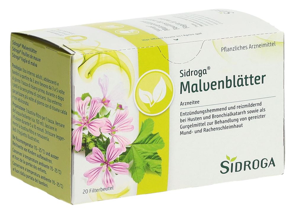 Sidroga Malvenblätter 20 Btl 0.9 g