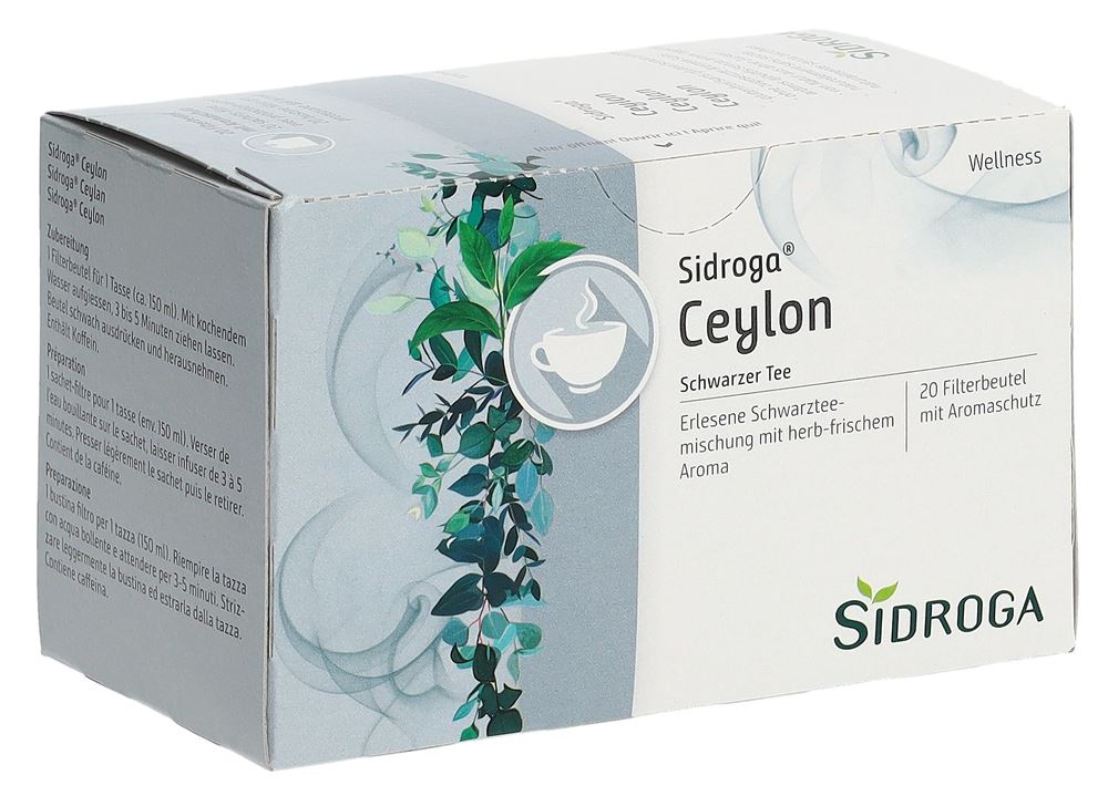 Sidroga Wellness Ceylon Beutel 20 Stück