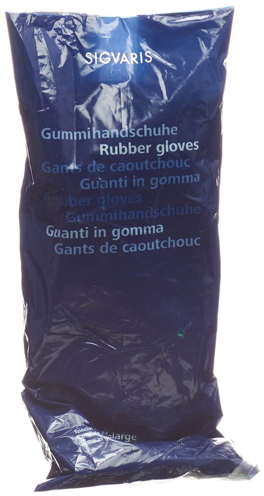 Sigvaris Gummihandschuhe XL 10 mit Noppen 1 Paar