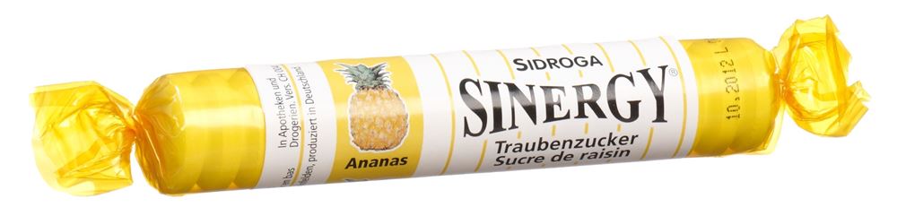 Sinergy Traubenzucker Ananas Rolle 40 g