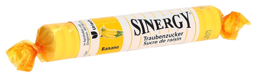 Sinergy Traubenzucker Banane Rolle 40 g