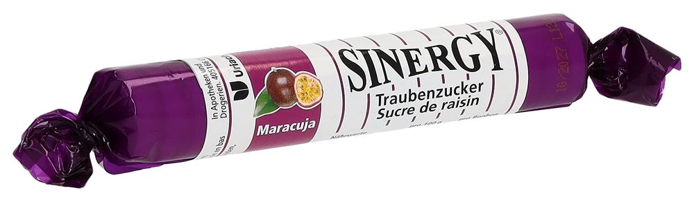 Sinergy Traubenzucker Maracuja Rolle 40 g