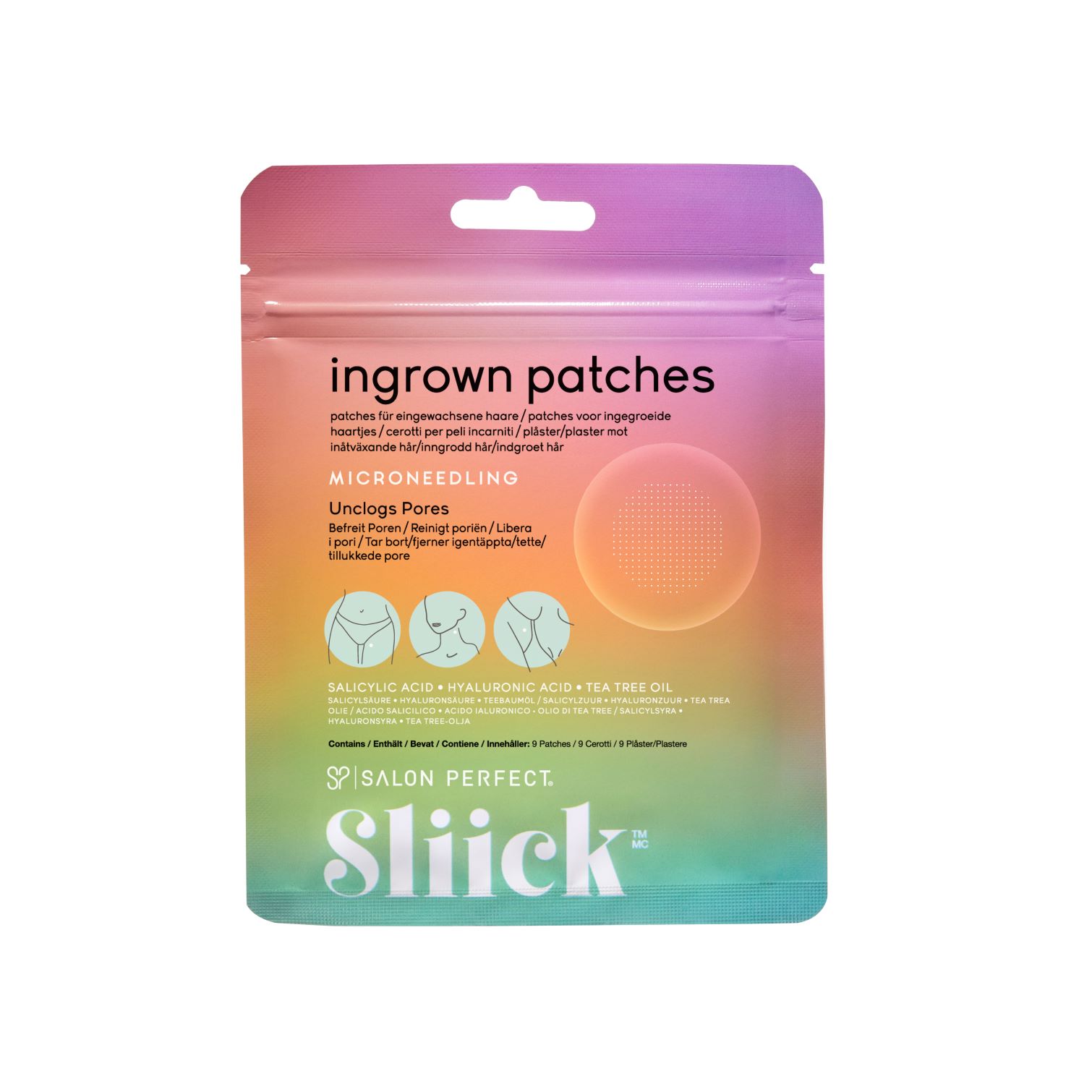 Sliick Ingrown Patches 6 x 9 Stk