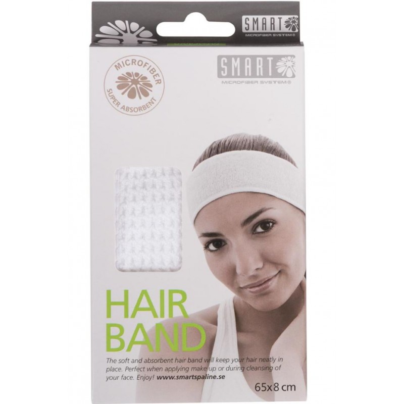 Smart Microfiber System Hair Band white