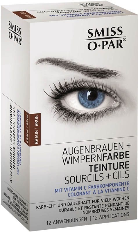Smiss O PAR Augenbrauen- und Wimpernfarbe braun Fl 5 ml