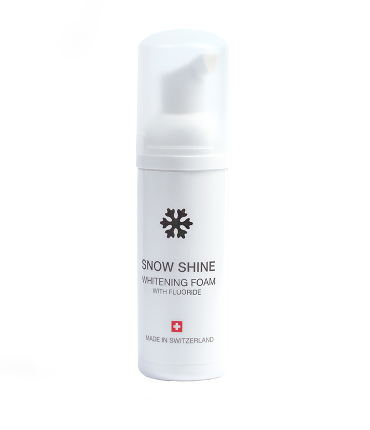 Snow Pearl Whitening Foam Snow Shine mit Fluorid Disp 50 ml