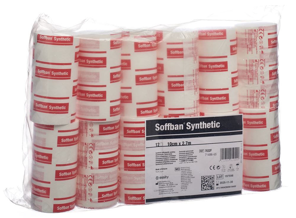 Soffban Synthetic Polsterwatte 10cmx2.7m Box 12 Stk