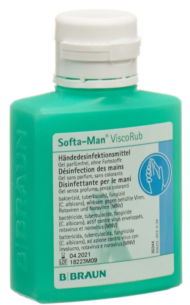 Softa-Man ViscoRub Händedesinfektion alkoholisch Fl 100 ml