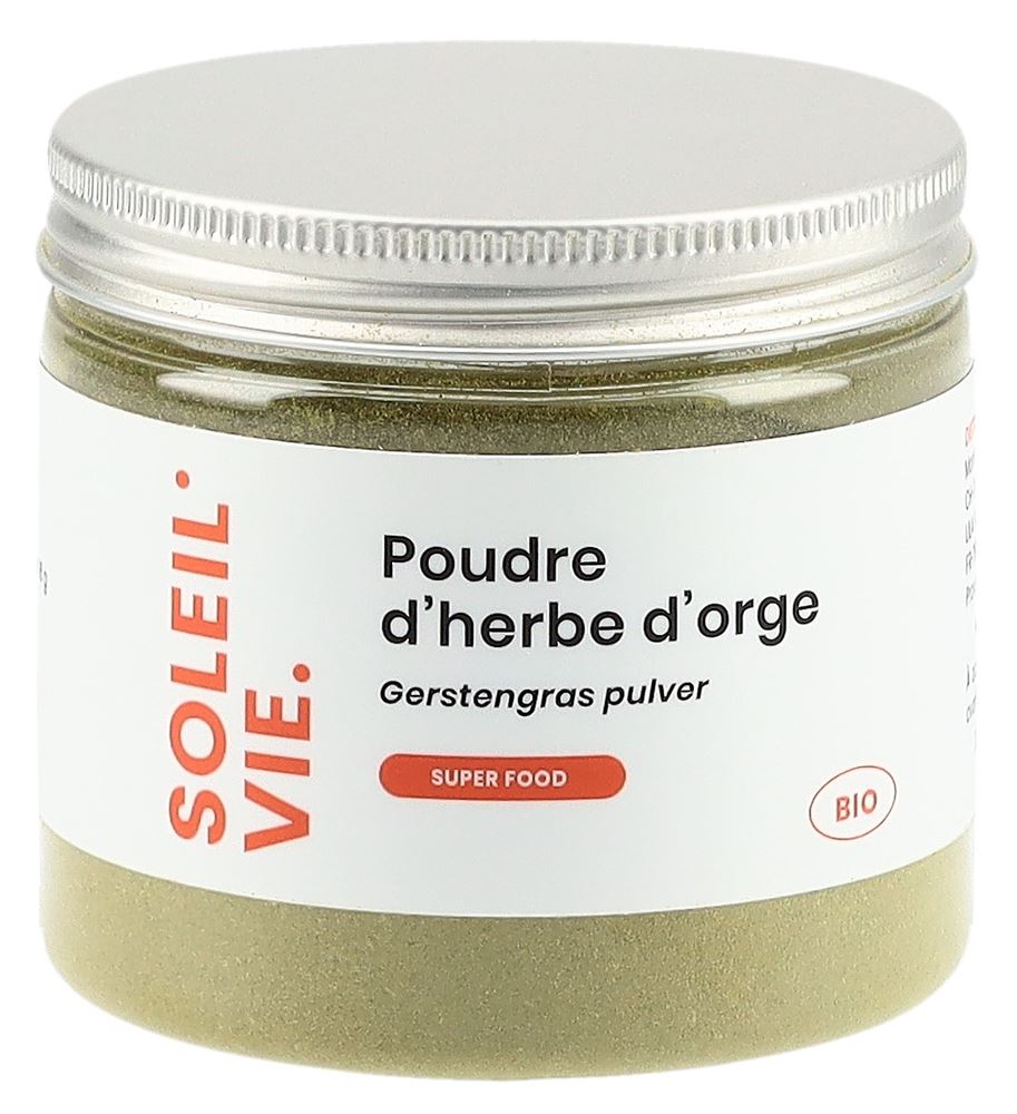 Soleil Vie Gerstengraspulver Bio Ds 50 g