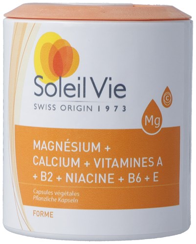 Soleil Vie Magnésium Calcium + Vit Kapseln 100 Stück