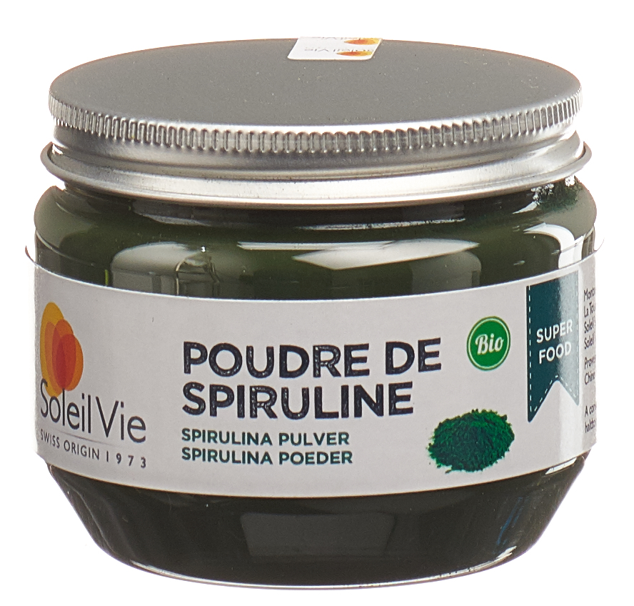 Soleil Vie Spirulina Pulver Bio 130 G