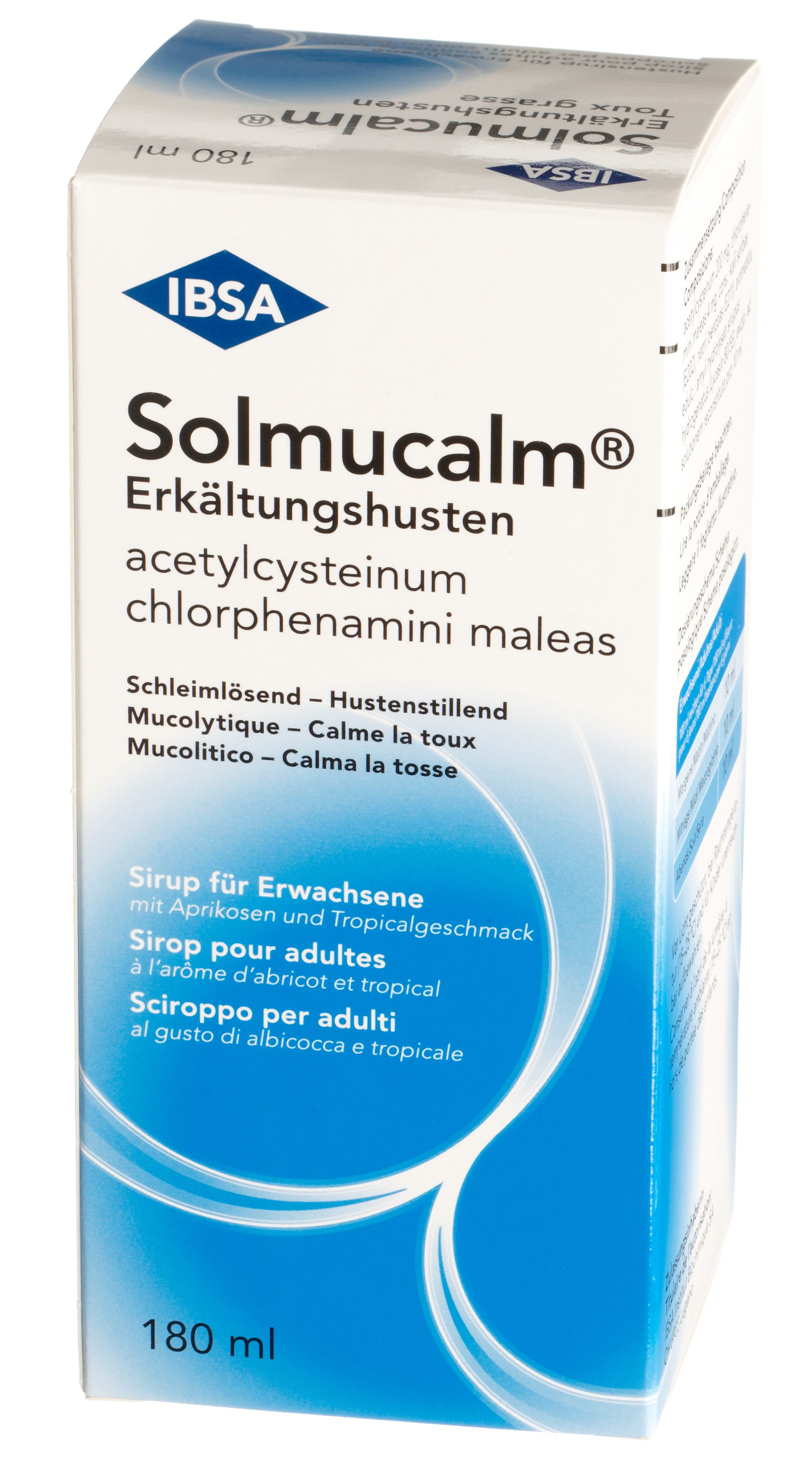 Solmucalm Erkältungshusten Sirup Erw Fl 180 ml