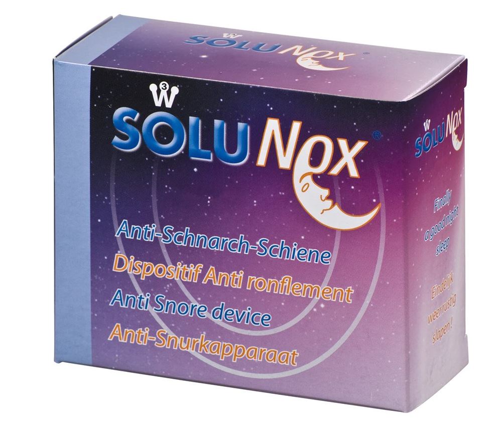 SoluNox Anti-Schnarcherschiene transparent