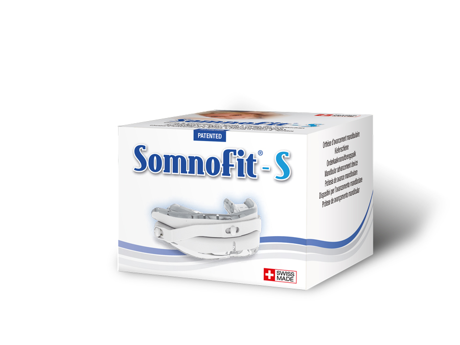 Somnofit-S Kiefer Orthese Schnarchen und Apnoe