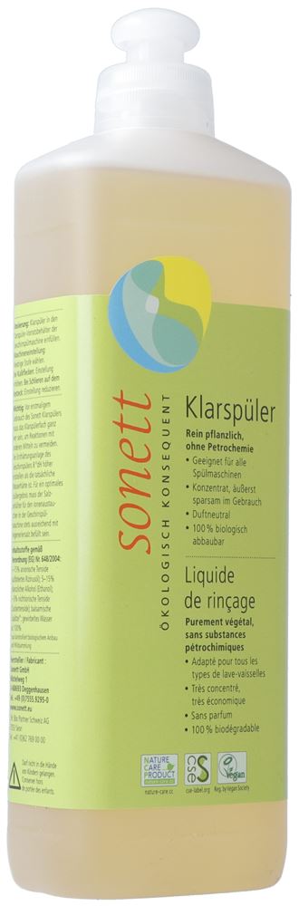 Sonett Klarspüler neu 0.5 lt
