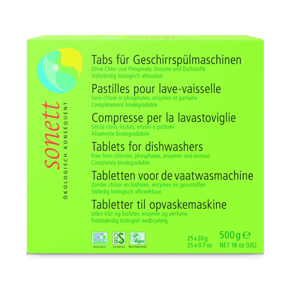 Sonett Tabs für die Geschirrspülmaschine 25 x 20 g