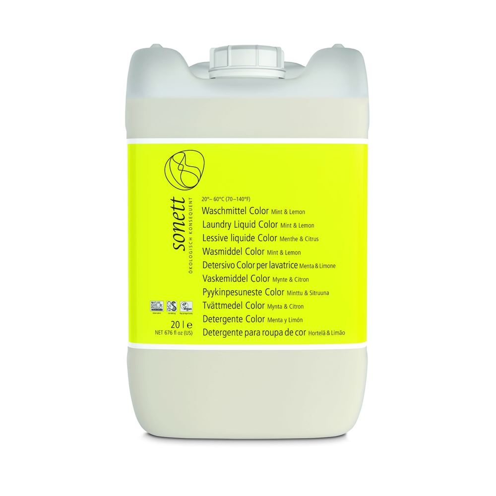 Sonett Waschmittel Color 20°-60°C Mint Lemon Kanister 20 lt