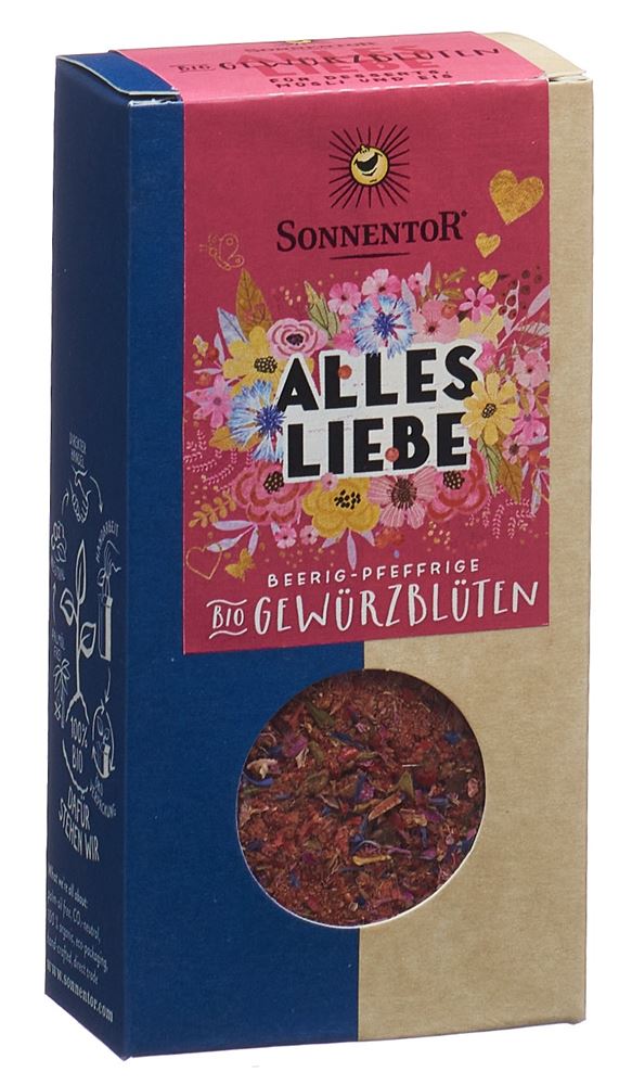 Sonnentor Alles Liebe Gewürz Blüten Mischung BIO 40 g